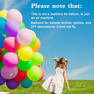 เครื่องเป่าลมไฟฟ้าแบบพกพา หัวฉีดคู่ เครื่องเติมลมไฟฟ้าแบบหัวฉีดคู่-สำหรับตกแต่งงานปาร์ตี้ กีฬา และปั๊มลมลูกโป่งไฟฟ้า - Product Image 5
