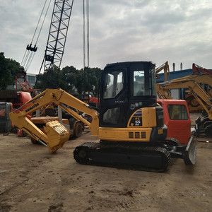 Excavadora Usada Komatsu PC55MR de 5.5 Toneladas, Motor Cummins, Bomba Hidráulica Kawasaki, Motor Original Japonés, 1200-2000 Horas, 90% Nueva, 2023 - Product Image 3