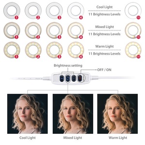 Flexible para teléfono <span class=keywords><strong>celular</strong></span> soporte teléfono <span class=keywords><strong>celular</strong></span> titular soporte de lámpara autofoto teléfono lámpara palo <span class=keywords><strong>Selfie</strong></span> Led anillo de luz con soporte - Product Image 5