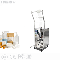 Machine de remplissage semi-automatique compacte et peu encombrante pour lotions, crèmes, liquides cosmétiques et pâtes – Équipement de remplissage de bouteilles