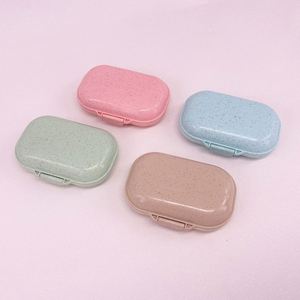 Small Moq Eco-Friendly Bpa Free Plastic Classic 7 Compartment Mini Portable Medicine <b>Case</b> Dispensed <b>Pill</b> <b>Storage</b> Box - Product Image 3