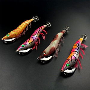 Señuelo de pesca artificial de camarón de madera Yamashita de calidad japonesa GAMA 2026, 13.5cm 24g, con anzuelo <span class=keywords><strong>EGI</strong></span> para calamar, tipo jig, para pesca. - Product Image 1