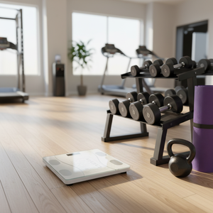 Báscula Inteligente de Grasa Corporal con Electrodos de Alta Precisión para Uso Doméstico, con Batería y Aplicación - Product Image 5