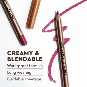 Crayon à lèvres en bois <span class=keywords><strong>rose</strong></span> doré sans logo, végétalien, mat, waterproof - Product Image 5