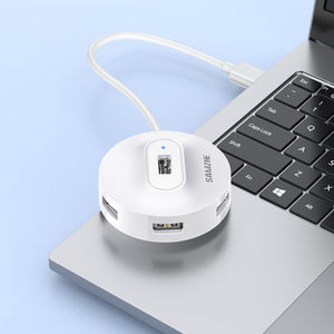 SAMZHE <span class=keywords><strong>Hub</strong></span> <span class=keywords><strong>USB</strong></span>-A 4 en 1, 4 ports <span class=keywords><strong>USB</strong></span> 2.0, <span class=keywords><strong>hub</strong></span> d'extension multiport, adaptateur de séparateur <span class=keywords><strong>USB</strong></span>-A Micro <span class=keywords><strong>USB</strong></span> pour ordinateur de bureau, ordinateur portable - Product Image 2