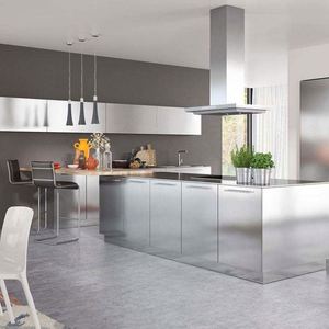 Armoire de rangement en acier inoxydable pour la maison, la cuisine, les outils à main, l'amélioration des meubles, les armoires de cuisine - Product Image 1