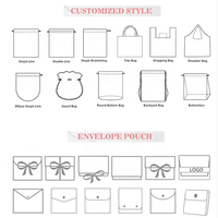 Pochette portable en suède pour épingles à cheveux, étui à lentilles de contact, cartes, petits objets personnels, sacs en velours personnalisables avec logo, emballage