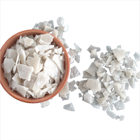 Flocons de chlorure de magnésium à 99 % de pureté, essentiels pour le contrôle de la poussière et la stabilisation des routes non pavées et la solidification du sol