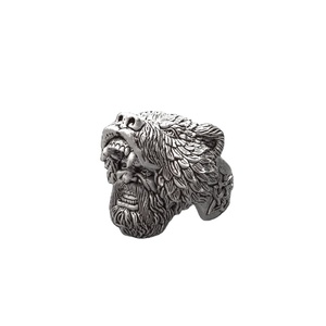 Bague Viking Berserker Viking, bijou guerrier, nouveau Design Viking, 1 pièce - Product Image 1