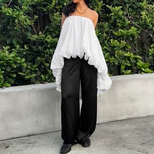 Vestido Mini Elegante de Lujo para Mujer, Personalizado, de Alta Calidad, Sólido, Natural, Ecológico, Informal, para Fiestas, Uso Diario, Venta al por Mayor, de Una Pieza - Product Image 1