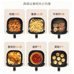 Visual Air Fryer 5L-6L Multifunctional Electric Oven-In-One With Ceramic Coating For Home Use - Product Image 4