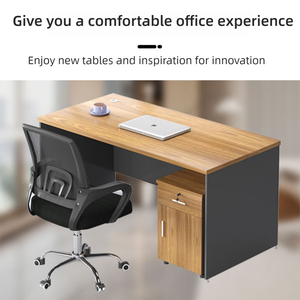 Wholesale Customization 1m Simple Wood <strong>Office</strong> Desks And Chairs Modern Working <strong>Table</strong> For Corner Home <strong>Office</strong> - Product Image 2