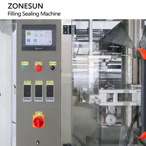 ZONESUN ZS-GW10 voll automatische 10 Köpfe Granulat Partikel Wiegen vertikale Form Füllung und Versiegelung Verpackungs maschine - Product Image 2