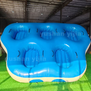 Jouets gonflables tractables, canapé gonflable tractable, bateau donut tractable, tube de remorquage pour sports nautiques - Product Image 2