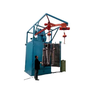 Overhead Hook Type Continuous Steel Shot Blasting Machine Price