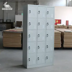 15 Cửa Mini Khoang Thép Locker Kệ Thể Thao Tủ Khóa Kim Loại Nhỏ Tủ Để Bán Thép Lưu Trữ Box Locker