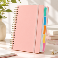 Carnet d'achat personnalisé pour entreprises, impression de logo sur mesure, intercalaires minimalistes de couleur unie, directement de l'usine