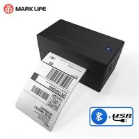 Marklife D100 Einfach zu verwendender direkter Thermo drucker Inkless Wireless BT-Drucker für Unternehmen