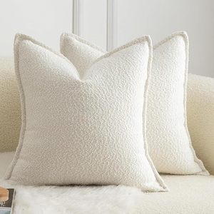 Funda De Almohada decorativa cuadrada moderna Bohemia, funda de cojín con <span class=keywords><strong>textura</strong></span> de Boucle, funda de almohada tejida con acento para sofá, uso doméstico, Navidad - Product Image 1