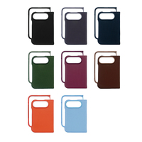 Étui de téléphone en cuir 2 en 1 pour iPhone Duo, coque antichoc à couverture intégrale avec protection d'écran en verre trempé intégrée