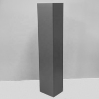 Armoire suspendue de salle de bain PTB Modern 300, gris satiné moyen, une porte, certifiée FSC, avec fermeture douce à 95 degrés
