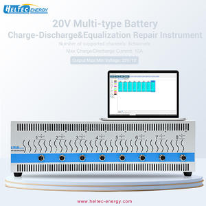 10A NiMH Blei-Säure-Lithium-Batteriezellen-Lade-und Entlade <span class=keywords><strong>tester</strong></span> <span class=keywords><strong>8</strong></span>-Kanal-Kapazitätstester mit 10A Spannungs ausgleich - Product Image 1