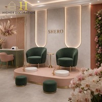 Meubles sur mesure pour boutique de soins de la peau, design d'intérieur pour boutique de parfums, vitrine de présentation de cosmétiques pour magasin de maquillage, armoire de présentation