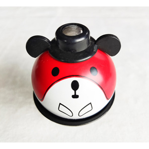 Sonnette de vélo en alliage d'aluminium, design animalier de dessin animé, son fort, alimenté par batterie, pour vélo, scooter, tricycle pour enfants - Product Image 4