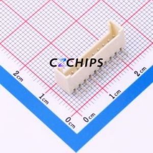 ZX-HY2.0-10PWZ-GW Wire-to-<b>Board</b> <b>Pin</b> Header Bent Lead Through Hole,P=2mm Connector 1x10P 2mm Right Angle Insert HY - Product Image 1