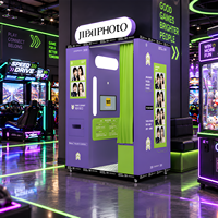 Machine Photobooth Style Sport Dynamique en Libre-Service pour Centres Commerciaux, Arcades, Clubs et Lieux de Divertissement