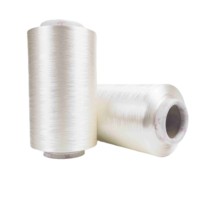 100% 75D/24F blanc continu brillant un fil à coudre en tissu rayonne écologique de qualité 100% Viscose vierge pour le tricot