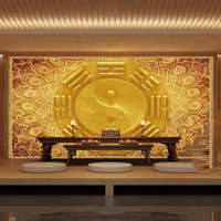 Chinois Tai Chi Bagua fond mural bouddhiste hall taoïsme nature taoïste temple culte papier peint