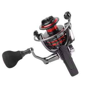 Moulinet de pêche à l'eau salée KEKAXI FS2000-7000 avec bobine en métal, résistance maximale de 12 kg, rapport 5.0:1, pour la pêche à la carpe, en bateau et en mer - Product Image 3