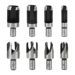 Dr. Giant Plug Cutting Bits 8 Piece Set Carbide Fast Boring For Wood Drilling - Product Image 2