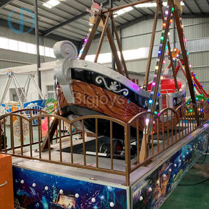 Barco Pirata Pequeño de 10 Asientos para Niños y Adultos, Divertido Atracción de Entretenimiento al Aire Libre - Product Image 6