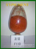 Poudre d'oxyde rouge à dispersion fine Pigments rouges Colorant Fe2O3 pour pigment de revêtement pour cylindre de poudre de couleur Holi