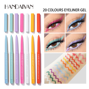 Handaiyan 20 Colors <b>Waterproof</b> Gel Eyeliner Pencil <b>Set</b> Eye Lip Brow Multi Use Kit OEM Private Label - Product Image 5