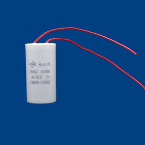 Condensateur Cbb60 8uF 450VAC pour lave-linge, pompe à eau, essoreuse, démarreur - Product Image 1