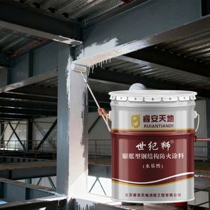 Peinture ignifuge intumescente mince personnalisée et matériaux ignifuges pour la protection incendie des structures en acier - Product Image 2