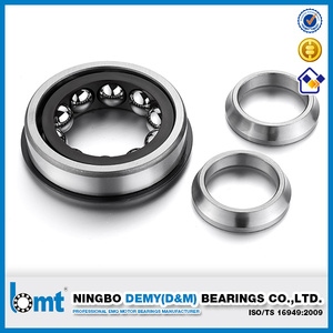 BMT đôi hàng Góc tiếp xúc bóng mang <span class=keywords><strong>P0</strong></span> chính xác 30x50mm ma sát thấp cho truyền tải điện - Product Image 6