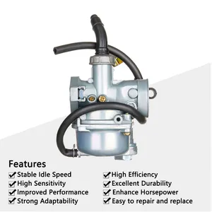 PZ19 기화기 19mm 70cc 90cc 100cc 110cc 125cc 타오 카즈마 바하 NST 태양 중국어 쿼드 4 행정 ATV 기화기