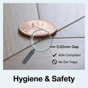 Suelo de Madera de Roble Antibacteriano de Tres Capas, 690x127mm, Acabado Transparente con Protección UV, Resistente a Químicos, para Exteriores y Parques - Product Image 5