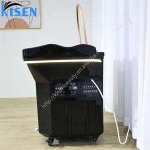Kisen Fashion Salon Head Spa Portable Shampoo Basin with 60L tank Light Water <b>Heater</b> Fumigated Dome Golden Arch - Product Image 4