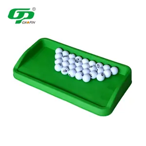 High Quality Low Sound Soft Rubber Golf Ball Tray Golf Range Ball Box Ball Container for Golf Driving Range Mats
