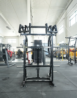 Machine de presse isolalette à charge par disques pour musculation, équipement de fitness professionnel avec logo personnalisé pour la musculation des épaules