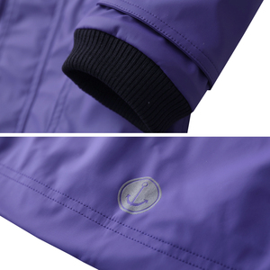 Veste de pluie imperméable à capuche pour <span class=keywords><strong>enfants</strong></span>, imperméable pour bébé, imperméable en PU, veste de pluie doublée en coton, <span class=keywords><strong>coupe</strong></span>-<span class=keywords><strong>vent</strong></span> - Product Image 6