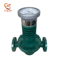 Jingjie Factory Wholesale High Accuracy Oval Gear Flow Meter Mechanical Pointer Digital LCD Display for Liquid Oil Water High