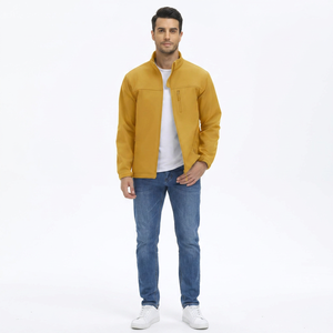 Hot selling <b>men</b> softshell <b>jacket</b> wholesale bulk breathable waterproof windproof outdoor OEM factory supply windbreaker <b>jacket</b> - Product Image 1
