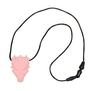 Nuevo Collar de Silicona con Diseño de Dragón para Niños, Collares Masticables de Moda, Serie para Niñas, Regalo de Joyería - Product Image 4