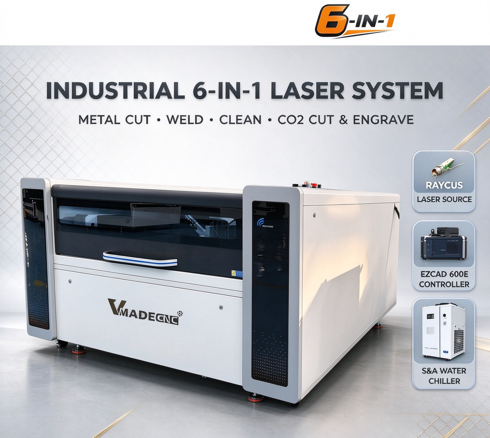 6 in 1 MULTI-FUNCTION LASER MACHINE QUICK MODE SWITCHING ECO-FRIENDLY ...